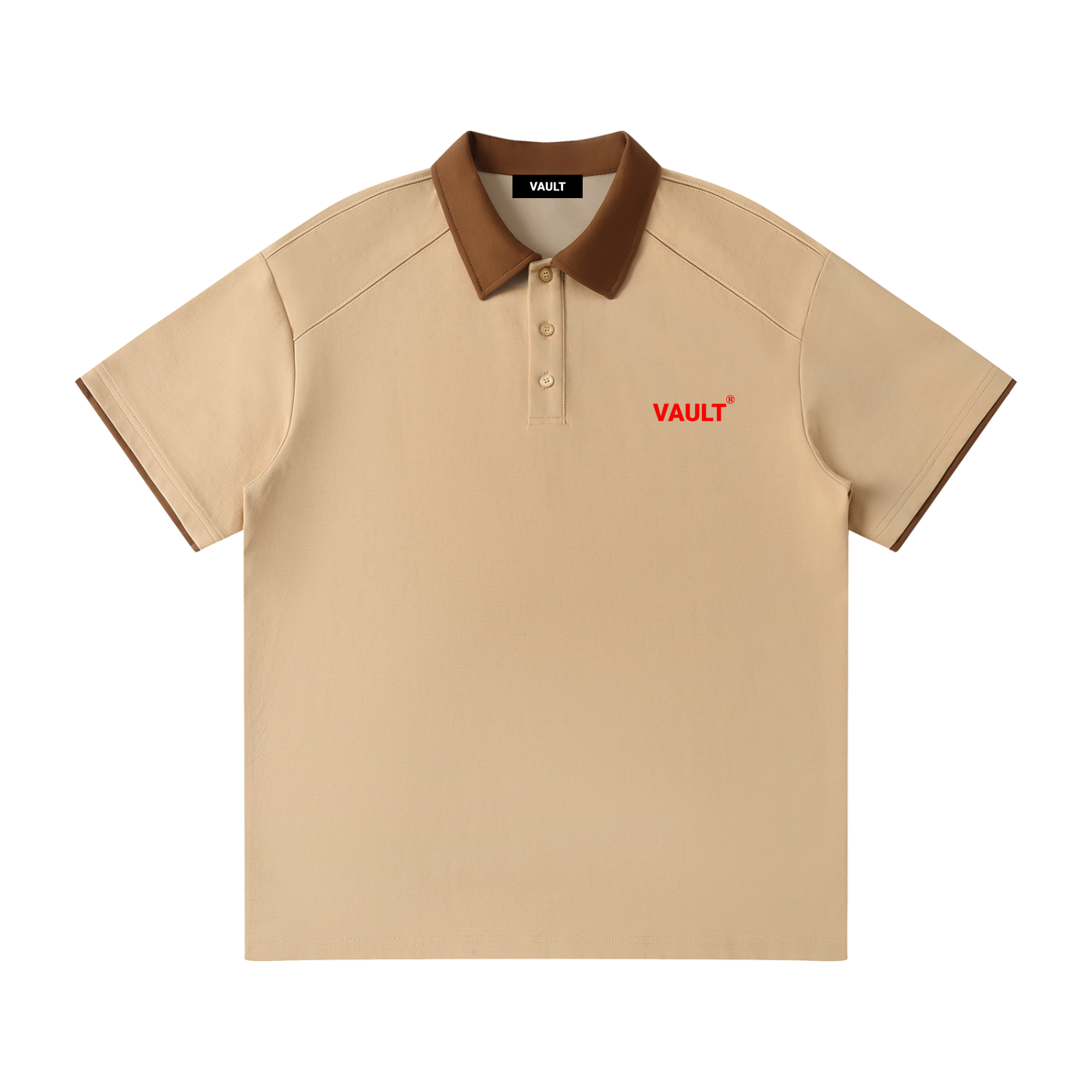 Contrast Collar Polo Shirt | VaultWear