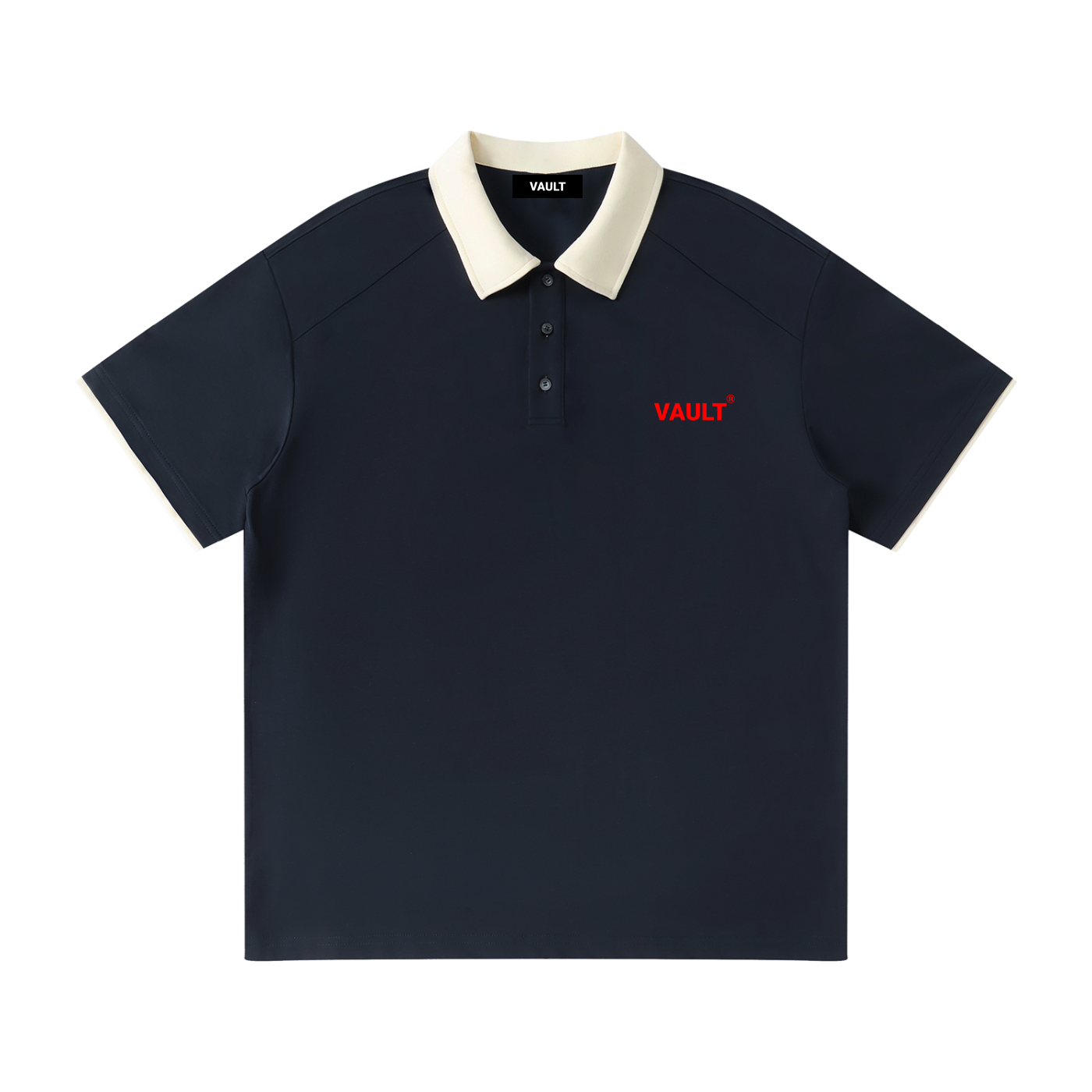Contrast Collar Polo Shirt | VaultWear