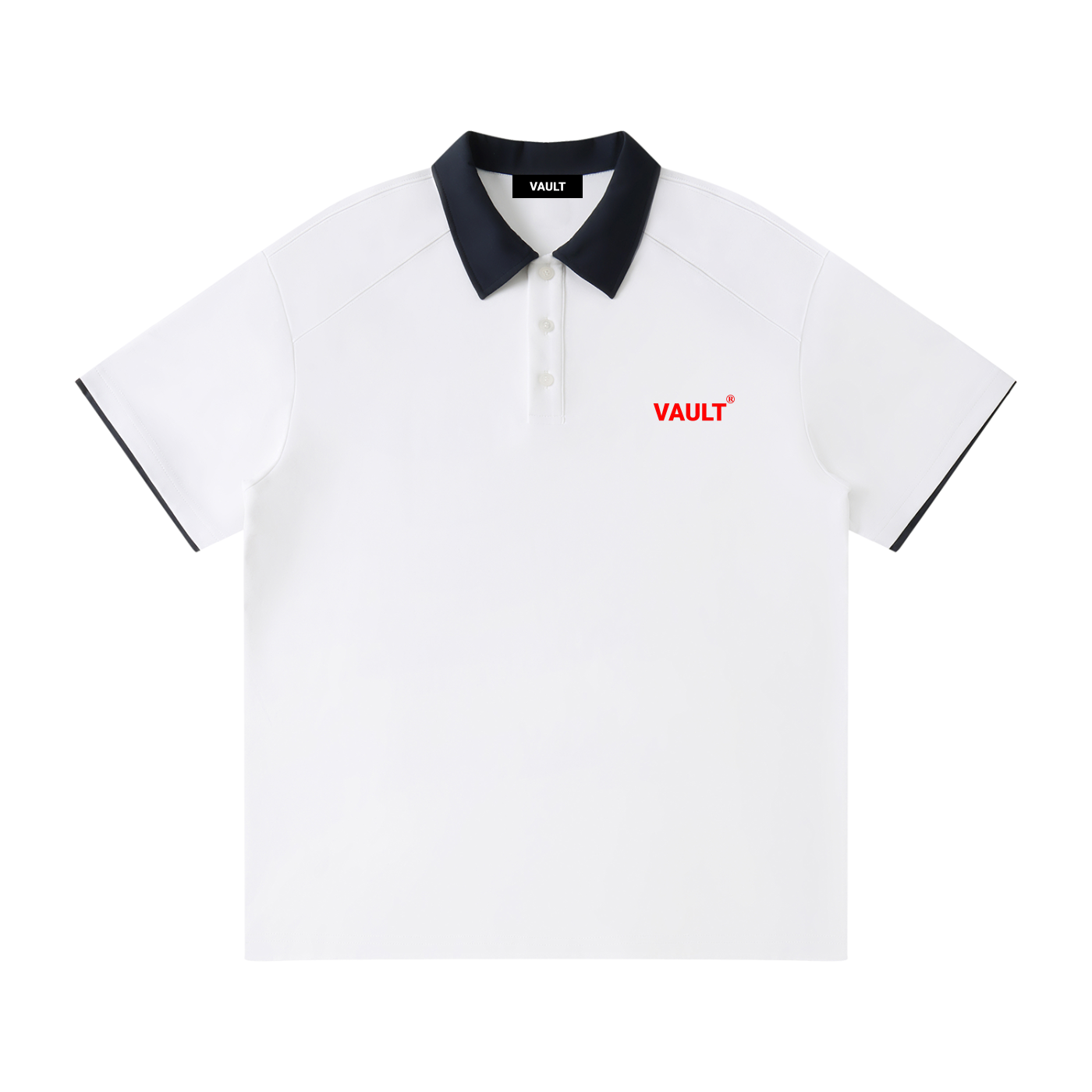Contrast Collar Polo Shirt | VaultWear