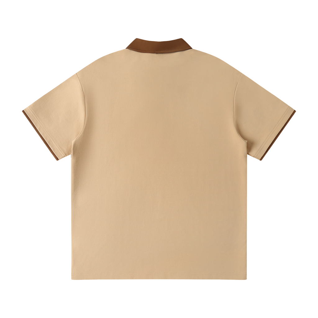 Contrast Collar Polo Shirt | VaultWear