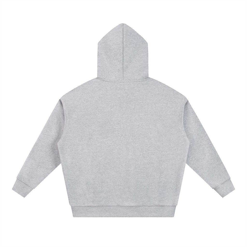 Essential Heavyweight Hoodie with a structured oversized fit and premium pullover design.