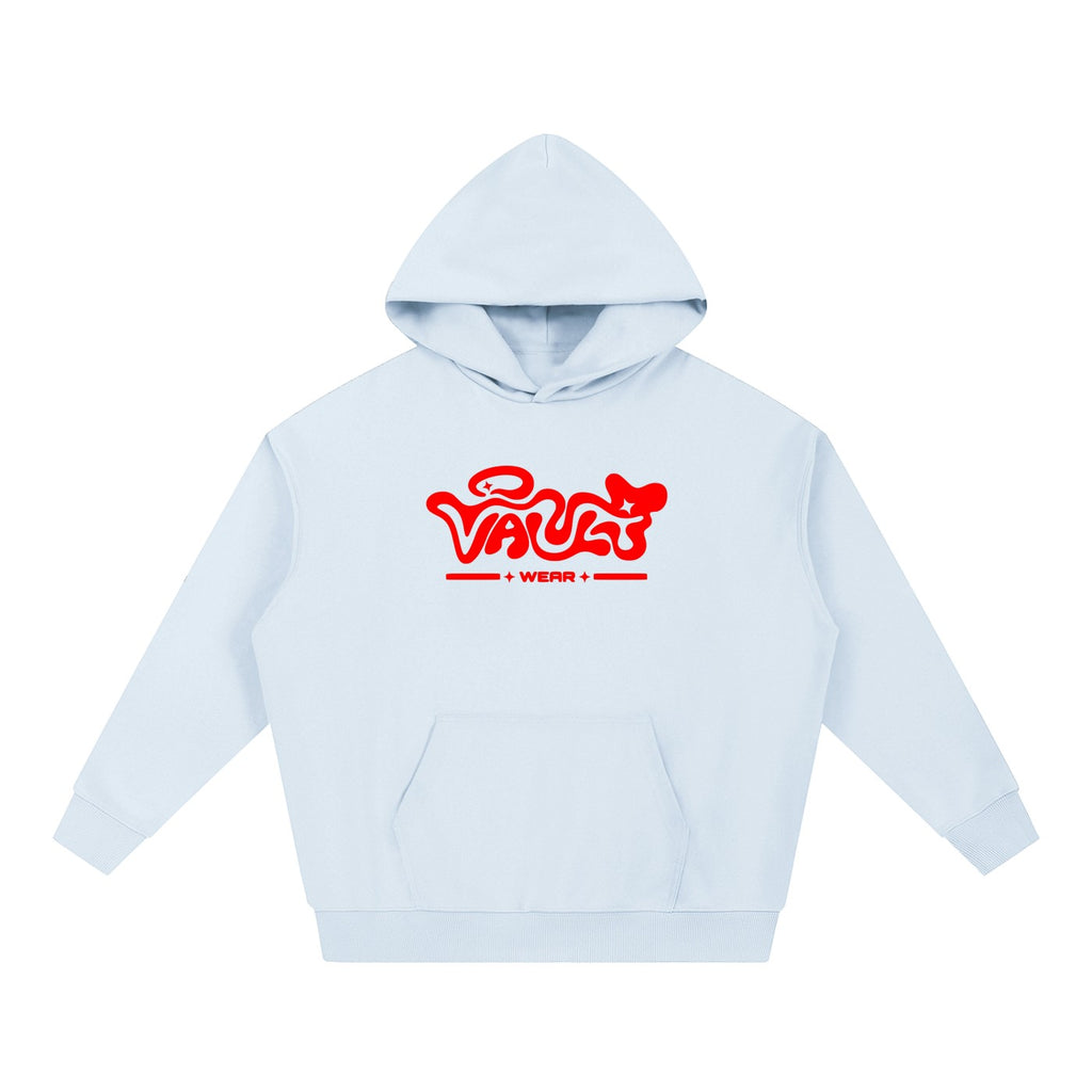 Essential Heavyweight Hoodie with a structured oversized fit and premium pullover design.